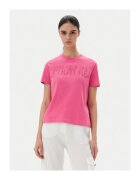 Versace Jeans Couture Дамска тениска розова - от памук