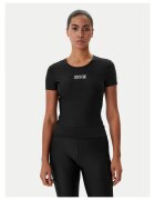 Versace Jeans Couture Дамска тениска втален модел - полиамид/еластан - черна