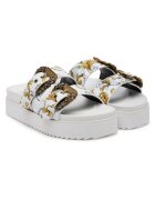 Versace Jeans Couture Дамски чехли - /златист - екологична кожа