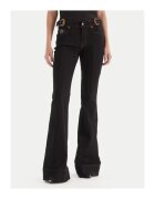 Versace Jeans Couture Дамски дънки със средна талия - черни