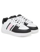 Versace Jeans Couture Дамски кецове - L02 78VA3SJ7 - Бял/Черен - естествена кожа