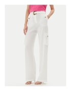 Versace Jeans Couture Дамски панталони бели