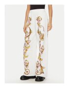 Versace Jeans Couture Дамски панталони - бял/златист