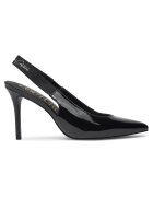 Versace Jeans Couture Дамски сандали - токчета стилет - черни - еко кожа