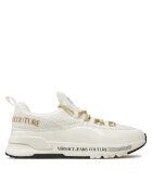 Versace Jeans Couture Дамски спортни обувки - 77VA3SAB - бял/златист - текстил
