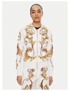 Versace Jeans Couture Дамски суичър бял и златист