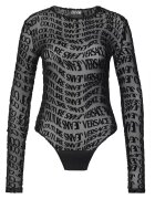 Versace Jeans Couture Дамско боди черно - с лого