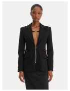 Versace Jeans Couture Дамско сако - черно - цип - 64% вискоза - 31% 5% еластан