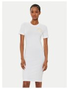 Versace Jeans Couture Ежедневна дамска рокля бяла