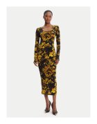 Versace Jeans Couture Ежедневна дамска рокля черна