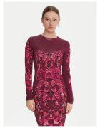 Versace Jeans Couture Ежедневна дамска рокля виолетова
