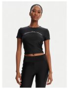 Versace Jeans Couture Къса тениска за дами - Черна