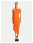 Versace Jeans Couture Коктейлна рокля - оранжева