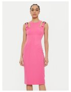 Versace Jeans Couture Коктейлна рокля розова