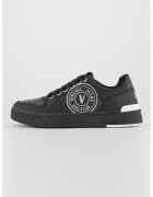 Versace Jeans Couture Кожени спортни обувки с лого