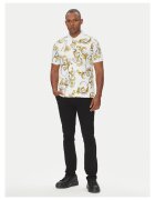 Versace Jeans Couture Мъжка тениска бяла - 100% памук - с принт