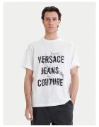 Versace Jeans Couture Мъжка тениска - бяла от памук
