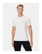 Versace Jeans Couture Мъжка тениска - бяла - памук