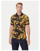 Versace Jeans Couture Мъжка тениска черен/жълт - памук