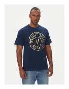 Versace Jeans Couture Мъжка тениска памук - синя