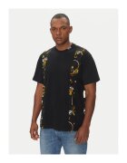 Versace Jeans Couture Мъжка тениска Versace Jeans черна - памук