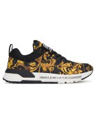 Versace Jeans Couture Мъжки кецове - черни - текстил - 79YA3SA1
