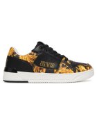 Versace Jeans Couture Мъжки кецове - естествена кожа - черно/златисто