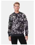Versace Jeans Couture Мъжки суитшърт - черен/бял