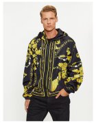 Versace Jeans Couture Мъжко преходно яке черно-жълто - лек материал