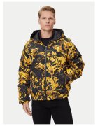 Versace Jeans Couture Мъжко пухено яке черно и жълто - лек материал