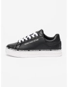 Versace Jeans Couture Спортни обувки Court еко кожа - Бял/Черен