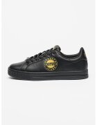 Versace Jeans Couture Спортни обувки Court от кожа и еко кожа с лого - Златист/Черен