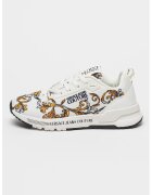 Versace Jeans Couture Спортни обувки с контрастно лого - Черен/Светлокафяв