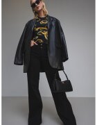 Versace Jeans Couture Тениска с принт - Златист/Черен