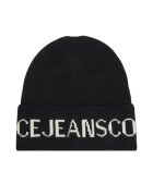 Versace Jeans Couture Унисекс шапка 899+003 Big Beanie - черна - стандартен размер