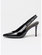 Versace Jeans Couture Заострени лачени обувки - Черен