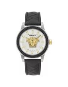 Versace Мъжки часовник VE9I00124 Medusa Deco - кварцов механизъм - 43x13мм - сапфирено стъкло - кожена каишка - водоустойчив 50м