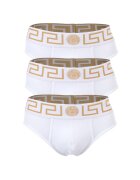 Versace Слипове Topeka - 3 чифта - Бял/Черен/Тъмносин