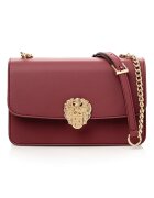 Vince Camuto Чанта от еко кожа с презрамка-верижка Тъмночервен
