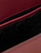 Vince Camuto Чанта от еко кожа с презрамка-верижка Тъмночервен