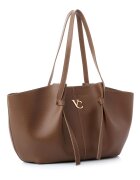 Vince Camuto Шопинг чанта от еко кожа Карамел