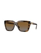 VOGUE EYEWEAR Квадратни слънчеви очила с поляризация - Черен/Кафяв