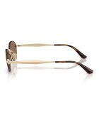 VOGUE EYEWEAR Овални слънчеви очила с метална рамка Златист