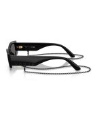 VOGUE EYEWEAR Правоъгълни слънчеви очила Черен