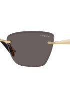 VOGUE EYEWEAR Слънчеви очила Cat-eye с метална рамка Златист
