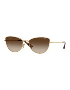 VOGUE EYEWEAR Слънчеви очила Cat-eye с поляризация - Златист/Кафяв
