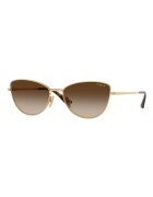 VOGUE EYEWEAR Слънчеви очила Cat-eye с поляризация Златист/Кафяв