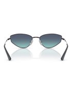 VOGUE EYEWEAR Унисекс слънчеви очила Cat-eye Тъмнозелен/Тъмносребрист