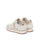 Voile Blanche Дамски спортни обувки - 2017553 - Естествена кожа - 35 EU - Бежов/Бял - Бял/Бежов