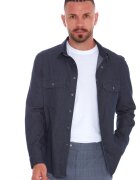 W Wegener Мъжка риза - Bluejack Overshirt 5986 - Синя